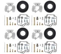 JAYWIS Kit De Réparation Carburateur Moto pour Suzuki Bandit 400 GSF 400 GK75A Kits De Réparation Soupape Arrêt Air, Joints De Soupape À Flotteur Carburateur Réparation