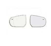 JAYWIS Lentilles De Rétroviseur Chauffantes Pour Cadillac ATS-L 2014-2019 CT4, Avec Éclairage D'angle Mort Rétroviseur verre porte(Gauche et Droite)