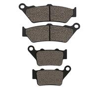 JAYWIS Plaquettes De Frein Avant Arrière Moto Pour B&MW Scarver F650CS F650GS Dakar F 650 GS F650ST Xcountry G 650 Xchallenge G650GS C1 125 200(Avant et arrière)