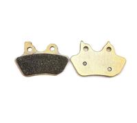 JAYWIS Plaquettes De Frein Avant Arrière Moto Pour Harley Touring Road King Dyna 00-07 Sportster XL 883 1200 00-03 V-Rod 02-05 Softail Pour Fat Boy 00-05(ARRIÈRE)