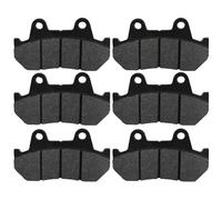 JAYWIS Plaquettes De Frein Avant Et Arrière Pour Moto Kit De Plaquettes De Frein Pour H&onda GL 1200 GL1200 Goldwing 1200 1984 1985 1986 1987 Plaquettes de frein(Couleur 3)