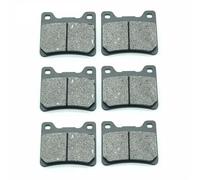 JAYWIS Plaquettes De Frein Avant Et Arrière Pour Moto Kit De Plaquettes De Frein Pour Y&amaha FJ600 1984-1985 XJ600 XJ 600 1984-1990 FZR600 Carénage 1989-1990(Avant et arrière)