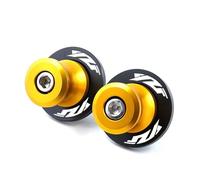 JAYWIS pour Yamaha YZF R1 R1M R3 YZF R6 R7 R9 R25 R125 YZFR6 YZFR1 : Protections De Bras Oscillant CNC, Vis De Béquille Et Bouchons De Valve De Pneu Curseurs De Cadre(Or,X-3)