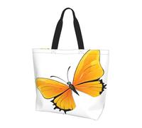 JAYWIS Pretty Butterflies Sac à bandoulière spacieux pour femme - Sac fourre-tout léger et imperméable pour le shopping et les trajets quotidiens, compartiment principal spacieux, à transporter comme