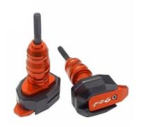 JAYWIS Protections Anti-Chute pour Moto, Patins De Cadre, Protections De Carénage, Coussinets Anti-Collision pour Yamaha FZ6, FZ6N, FZ6N Curseurs De Cadre(Orange)