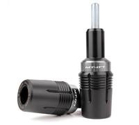 JAYWIS Protections De Cadre Et Patins De Protection Contre Les Chutes pour Motos pour Yamaha MT07 YZFR7 MT 07 YZF R7 FZ07 Tracer 2014-2024 2023 Curseurs De Cadre(Titane,X-1)