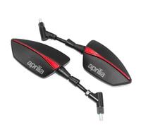 JAYWIS Rétroviseur Rétroviseur De Moto Réglable, Accessoires De Rétroviseur De Recul pour Aprilia Shiver/GT Shiver 750 Shiver 900 Rétroviseur de Guidon(Rouge,B)