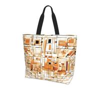 JAYWIS Sac à bandoulière spacieux pour femme moderne du milieu du siècle - Sac fourre-tout léger et hydrofuge pour le shopping et les trajets quotidiens, compartiment principal spacieux, à transporter