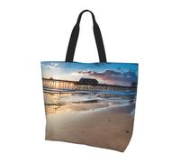 JAYWIS Sunset - Sac à bandoulière spacieux pour femme - Sac fourre-tout léger et imperméable pour le shopping et les trajets quotidiens, compartiment principal spacieux, à transporter comme sac à main