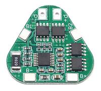Jaywool Carte de protection pour batterie au lithium 3S 12 V 18650 11,1 V 12,6 V Protection contre la surcharge et la surdécharge 8 A 3 cellules Li-Ion