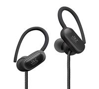 JAZ Écouteurs Nu Jazz avec arcs ergonomiques, Microphone intégré, Touches de réponse/Fin d'appel et contrôle du Volume