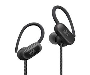 JAZ Écouteurs Nu Jazz avec arcs ergonomiques, Microphone intégré, Touches de réponse/Fin d'appel et contrôle du Volume