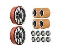 JAZGOT Jeu de roues et galets pour chariot Jungheinrich AM22 avec roulements 6204 2RS. Comprend des rouleaux, des roulements et des roues pour le transpalette