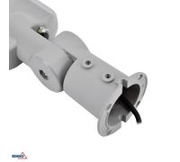 JAZMIN GRIS CLAIR LAMPADAIRE LED 100W NW C82-JAZ-100LG-4K