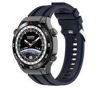 Jazoxy Bracelet en silicone de 22 mm pour Huawei Watch GT 4/Pro/Ultimate/3/2 46 mm Bracelet pour Samsung Galaxy Watch 46 mm/Watch 3 45 mm/Gear S3 Bracelet, Gear S3