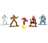 Jazwares 98664 Nanofigs - DC Comics - Pack De 5 Figurines