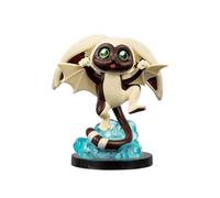 Jazwares Avatar : Momo, Le Dernier Maître de l’Air - Mini-Figurine de 10 cm dans Un Style Kawaii en Pose Dynamique avec Socle d’Exposition