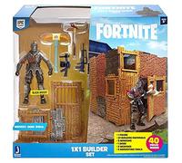 Jazwares- Builder Kit de Construction Fortnite + Figurine Black Knight, FNT0048, Multicouleur