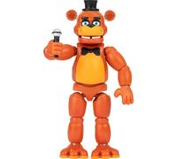 Jazwares Classic Freddy de Five Nights at Freddy’s - Figurine articulée de 12,5 cm avec Fonction Jumpscare et Yeux phosphorescents