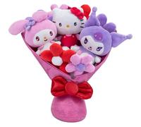 Jazwares Hello Kitty and Friends - Bouquet de Saint-Valentin en peluche de 30,5 cm - 9 peluches incluses - Produit sous licence officielle Sanrio de