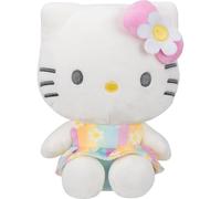 Jazwares Hello Kitty and Friends Peluche Hello Kitty Pastel Florals 20,3 cm Produit sous licence officielle Sanrio à partir de 6 ans