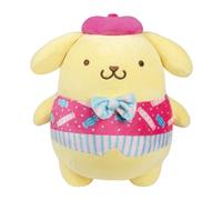 Hello Kitty and Friends - Peluche Pompompurin Candy Wonderland de 20,3 cm - Produit sous licence officielle Sanrio de Jazwares - À partir de 6 ans