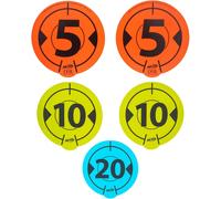 Jazwares Nerf Cibles Murales Pack De 5 Cibles Pour Pistolet Jouet