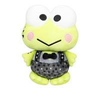Jazwares Peluche Hello Kitty and Friends série 2, Keroppi Punks 20,3 cm - Produit sous Licence Officielle Sanrio à partir de 6 Ans