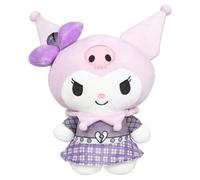Jazwares Peluche Hello Kitty and Friends série 2, Kuromi Punks - Produit sous licence officielle Sanrio à partir de 6 ans