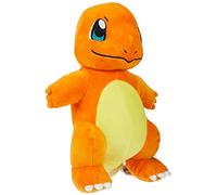 JAZWARES Peluche Pokemon Geante Charmander Salamèche 30 cm - Jouet Pokemon Nouveau 2023 - Peluche Pokémon Licence Officielle
