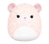 Jazwares Phedra la Léoparde pêche avec Un Ventre Doux et des Oreilles Scintillantes Original Squishmallows de 19 cm