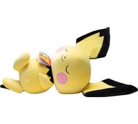 Jazwares POK - Peluche Pichu jaune, peluche, matériau extérieur super doux