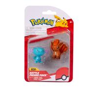 Jazwares Pokémon Bataille Wooper et Vulpix