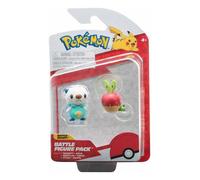 Jazwares Pokémon Battle Figure Set Figurines pack de 2 Knapfel, Ottaro