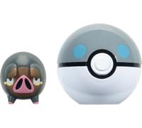 Jazwares Pokémon Clip N Go Poké Balls Lechonk et Heavy Ball