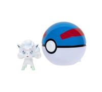 Jazwares Pokémon - Clip'n'Go Poké Balls Goupix d'Alola & Poké Ball