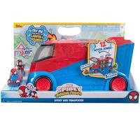Jazwares Spidey and His Amazing Friends - Marvel Amis Véhicule de Fonction Web, Lumières et Sons