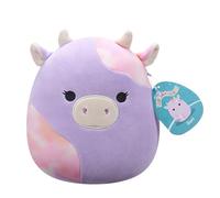 Jazwares Squishmallows Original Suri la Vache Rose pâle à Points Roses en Tie-Dye Original Squishmallows de 20 cm