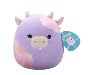 Jazwares Squishmallows Original Suri la Vache Rose pâle à Points Roses en Tie-Dye Original Squishmallows de 20 cm