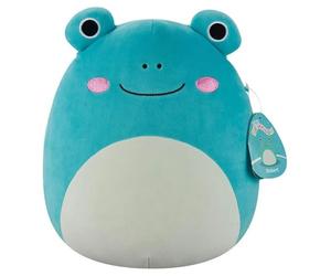 Jazwares Squishmallows ? Peluche Robert la grenouille aquatique de 30,5 cm ? Animal en peluche ultra doux avec ventre vert clair ? Jouet en peluche officiel pour enfants et collectionneurs