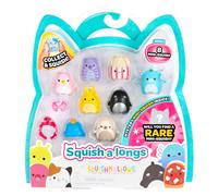 Jazwares squishmallows - squish-a-longs speelfiguren style 2 - 8dlg.