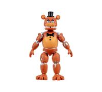 Jazwares Withered Freddy de Five Nights at Freddy’s - Figurine articulée de 12,5 cm avec Fonction Jumpscare et Yeux phosphorescents