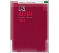 Jazz Alto Sax Level/Grade 3 Tunes/Part & Score & Cd