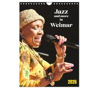 Jazz and more in Weimar (Wandkalender 2026 DIN A4 hoch), CALVENDO Monatskalender: Jazz in Weimar