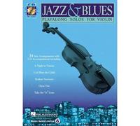 Jazz & Blues Play-Along Solos For Violin Bk/Online Audio [With]