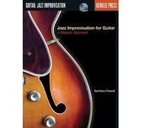 Jazz Improvisation For Guitar - A Melodic Approach Book/Online Audio