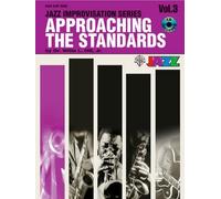 Jazz improvisation series: approaching the standards - bass clef (volume three) +cd