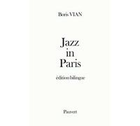Jazz in Paris - Boris Vian - Pauvert - Livre
