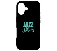 Jazz is My Therapy Music Saxophone Coque pour iPhone 17