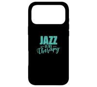 Jazz is My Therapy Music Saxophone Coque pour iPhone 17 Pro Max